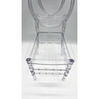 Clear Crystal Plastic Chair- Lightweight Design for Easy Living