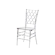 Clear Crystal Plastic Chair - Durable Material, Long-lasting Companion