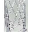 Clear Crystal Plastic Chair - Durable Material, Long-lasting Companion