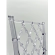 Clear Crystal Plastic Chair - Durable Material, Long-lasting Companion