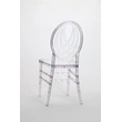 Transparent Crystal Plastic Chair - Economical, Home Choice