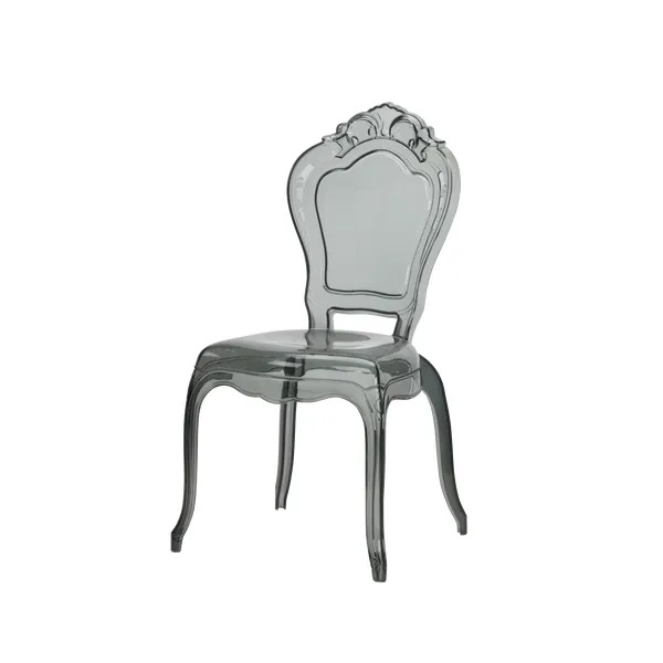 Stylish Crystal Plastic Chair-The perfect addition to your living room