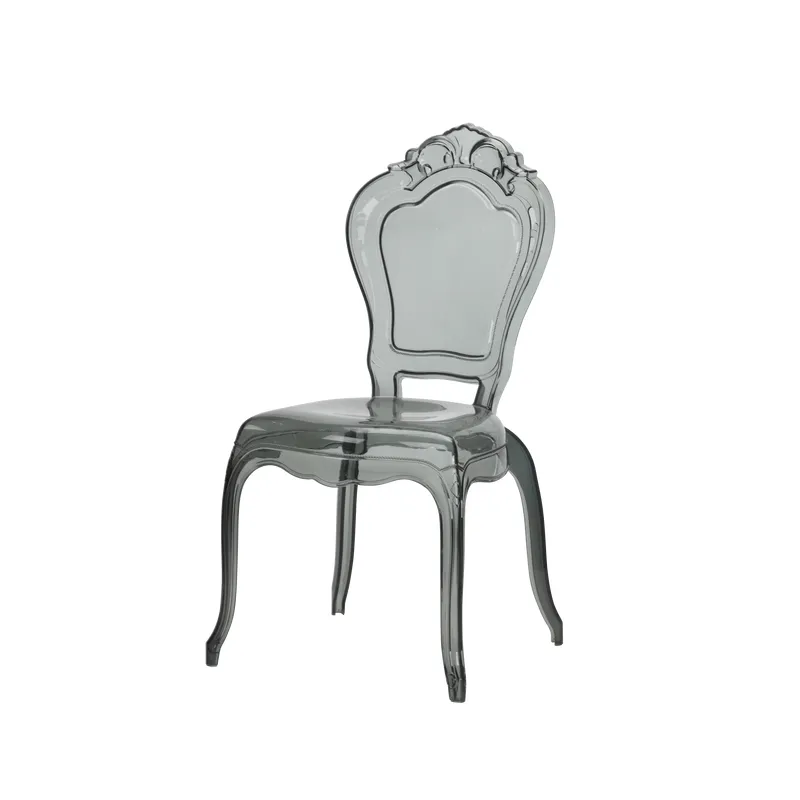 Stylish Crystal Plastic Chair-The perfect addition to your living room