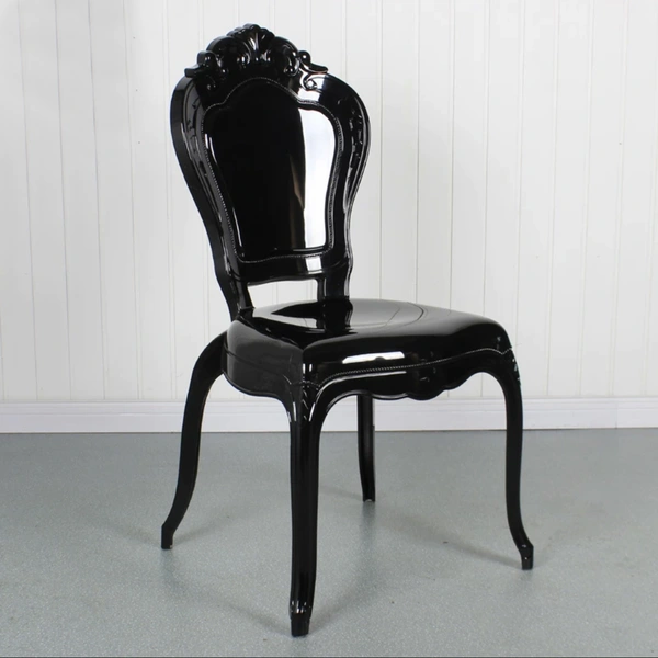 Stylish Crystal Plastic Chair-The perfect addition to your living room