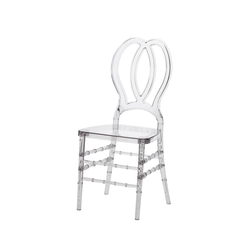 Personalized Clear Crystal Plastic Chair - Unique Home Styles
