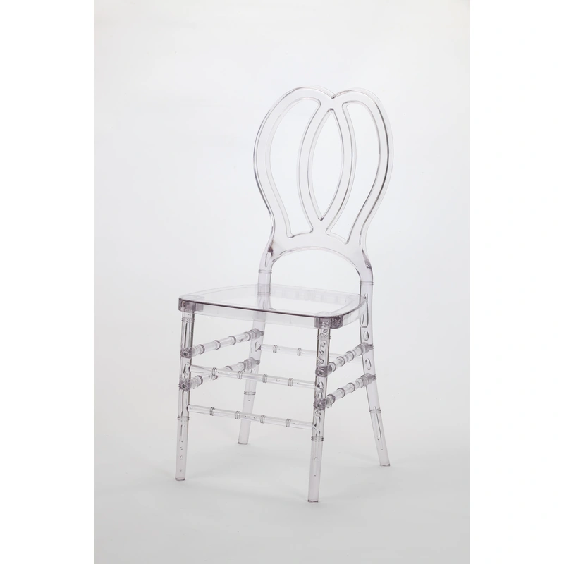 Personalized Clear Crystal Plastic Chair - Unique Home Styles