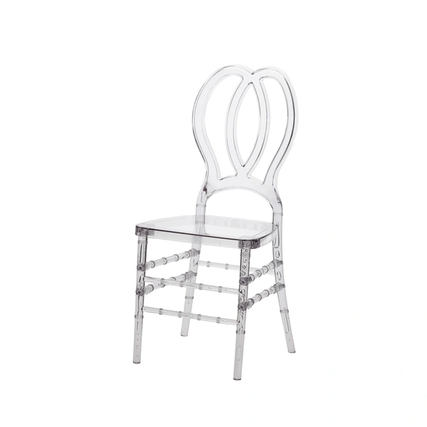Personalized Clear Crystal Plastic Chair - Unique Home Styles