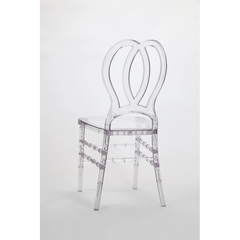 Personalized Clear Crystal Plastic Chair - Unique Home Styles