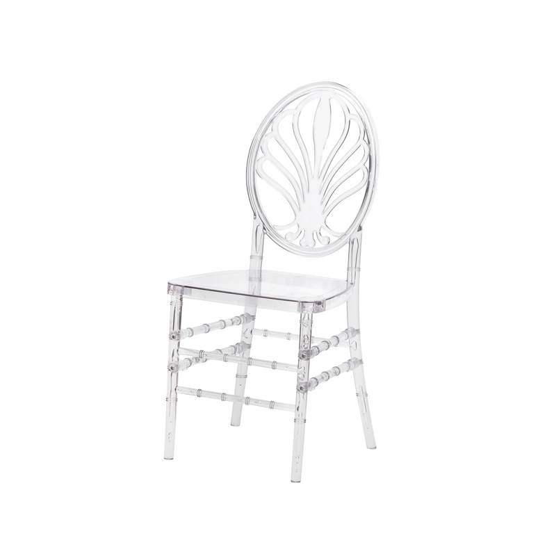 New Trend in Home Aesthetics - Clear Crystal Plastic Chairs