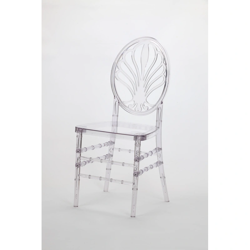 New Trend in Home Aesthetics - Clear Crystal Plastic Chairs