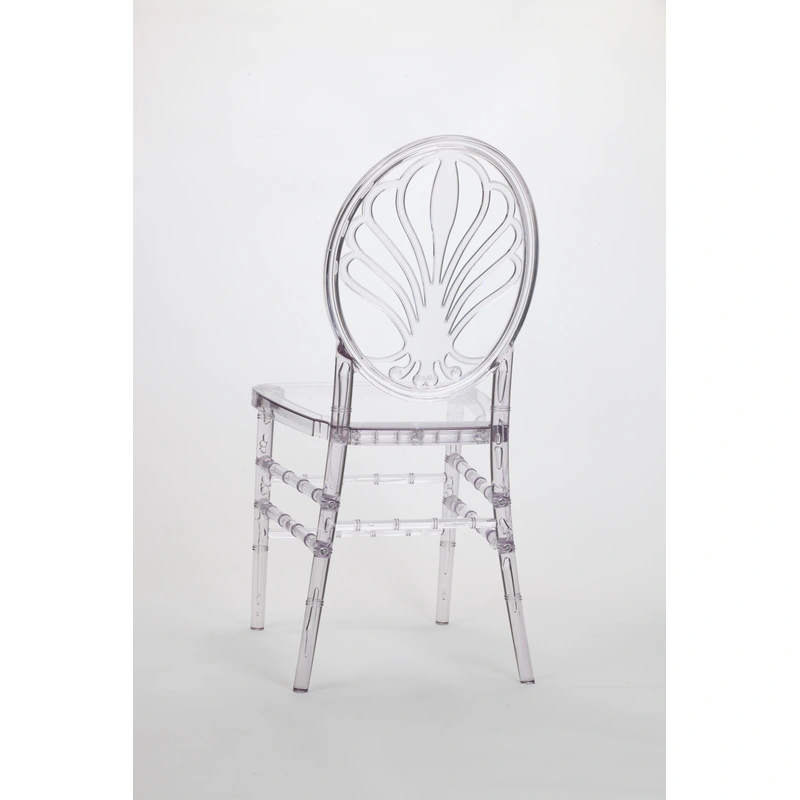 New Trend in Home Aesthetics - Clear Crystal Plastic Chairs
