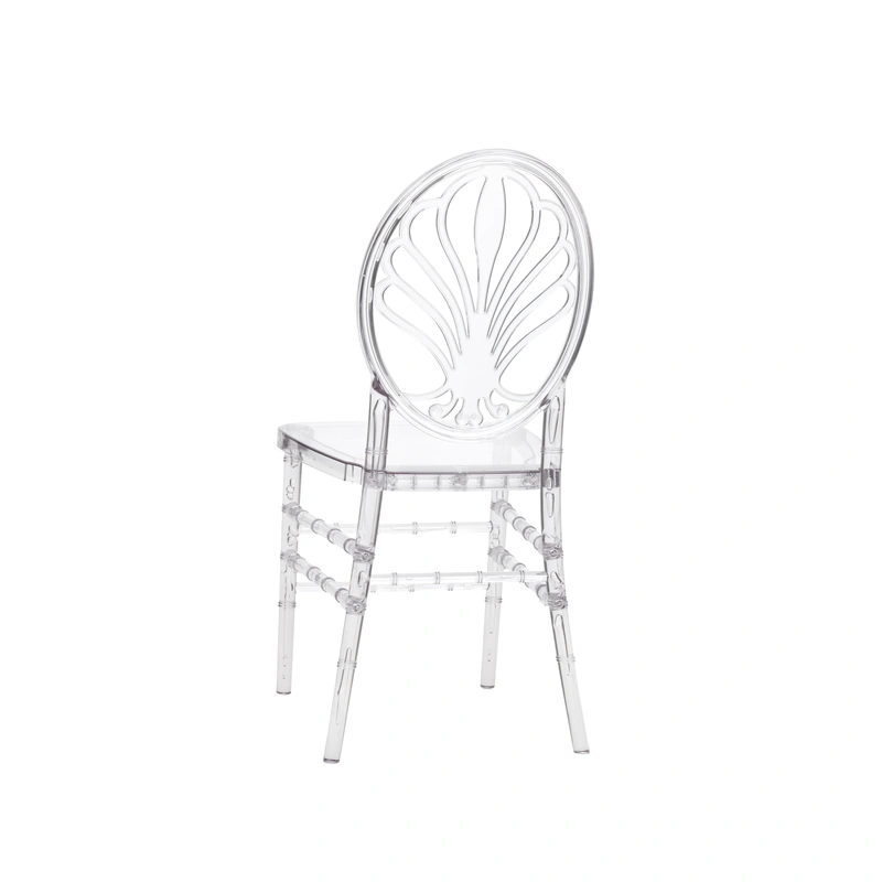New Trend in Home Aesthetics - Clear Crystal Plastic Chairs