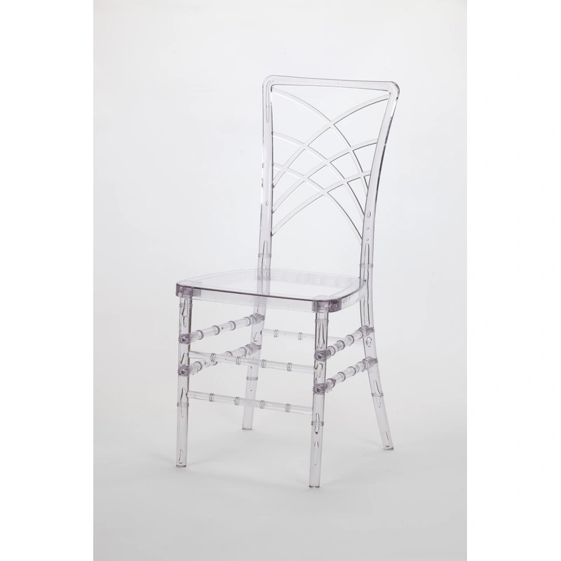 Space Optimizing Solutions - Transparent Crystal Plastic Chairs