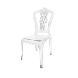 Lightweight design, easy to move - Clear crystal plastic chairs