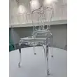 Lightweight design, easy to move - Clear crystal plastic chairs