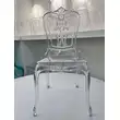 Lightweight design, easy to move - Clear crystal plastic chairs