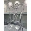 Lightweight design, easy to move - Clear crystal plastic chairs