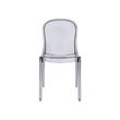 Clear Crystal Plastic Chair- Multifunctional Home Appliances