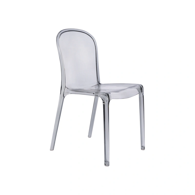 Clear Crystal Plastic Chair- Multifunctional Home Appliances