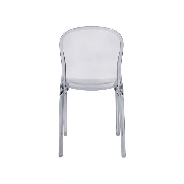 Clear Crystal Plastic Chair- Multifunctional Home Appliances