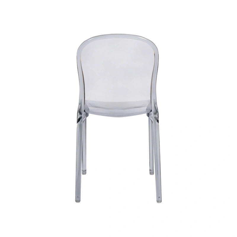 Clear Crystal Plastic Chair- Multifunctional Home Appliances