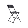 Plastic Folding Chair - Ideal for Portable Home & Outdoors