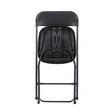 Plastic Folding Chair - Ideal for Portable Home & Outdoors