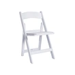 Plastic folding chair