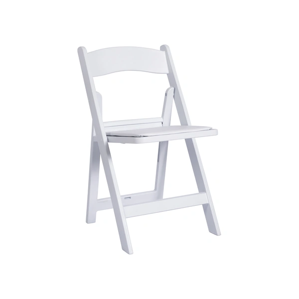Plastic folding chair