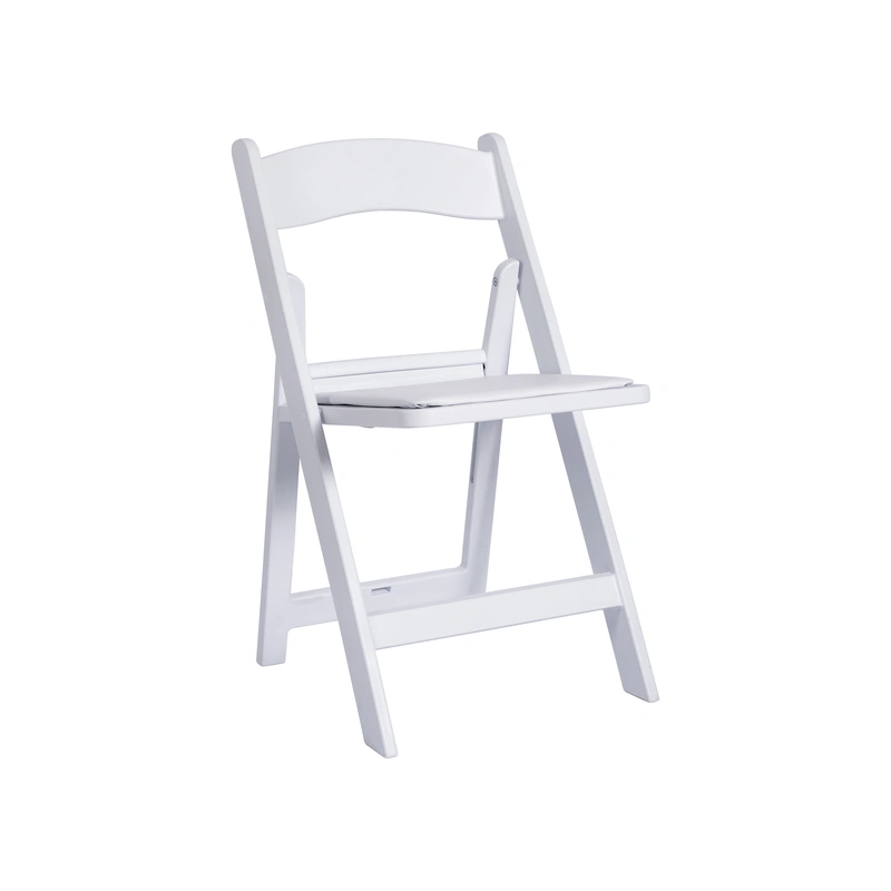 Plastic folding chair