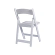 Plastic folding chair