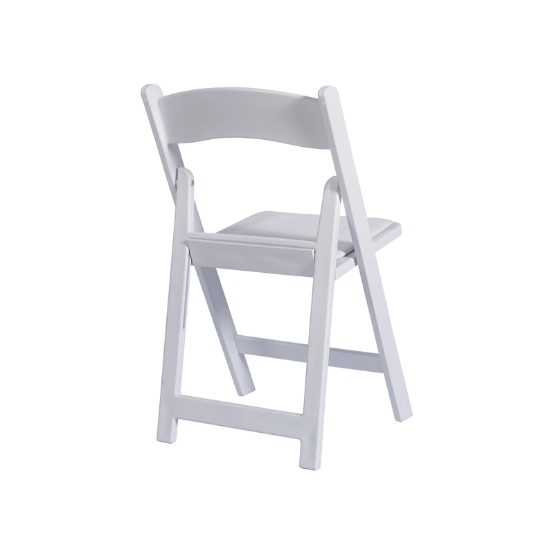 Plastic folding chair