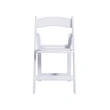 Plastic folding chair
