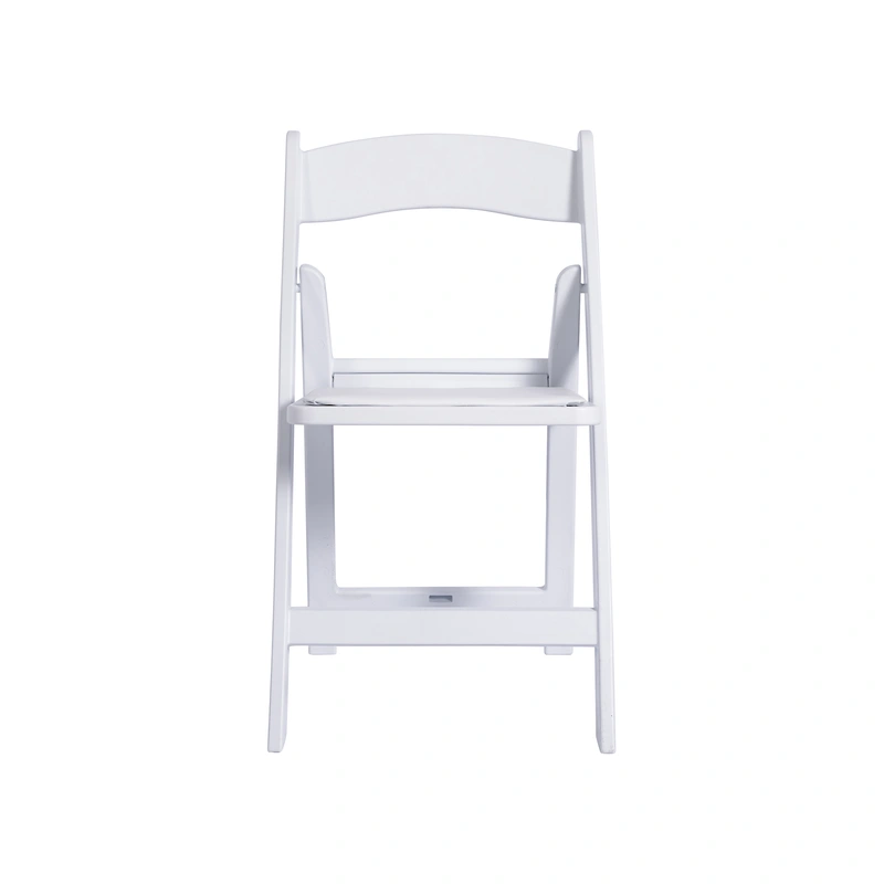 Plastic folding chair