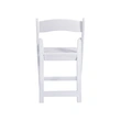 Plastic folding chair
