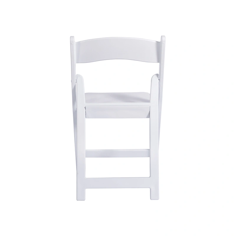 Plastic folding chair