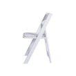 Plastic folding chair