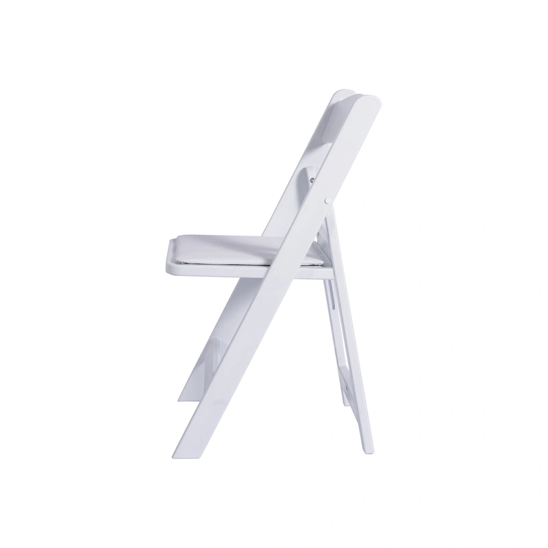 Plastic folding chair