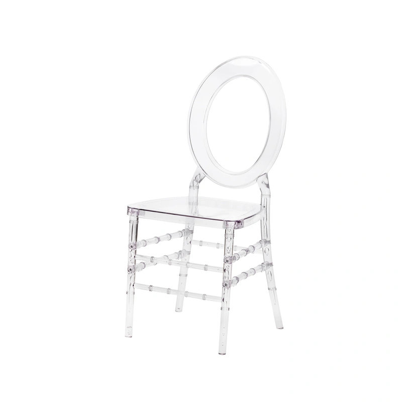 Living Room Decorative Highlights - Clear Crystal Plastic Chairs