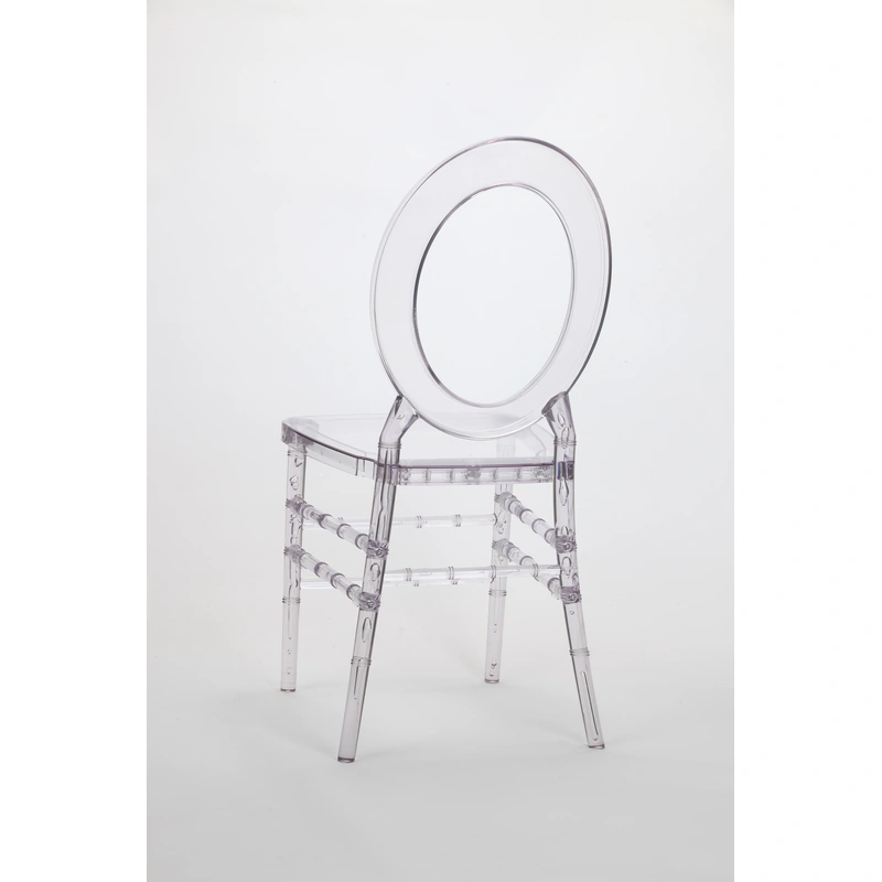 Living Room Decorative Highlights - Clear Crystal Plastic Chairs