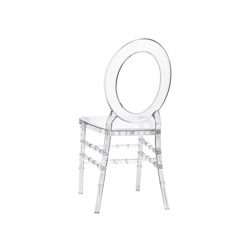 Living Room Decorative Highlights - Clear Crystal Plastic Chairs