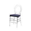 Living Room Decorative Highlights - Clear Crystal Plastic Chairs
