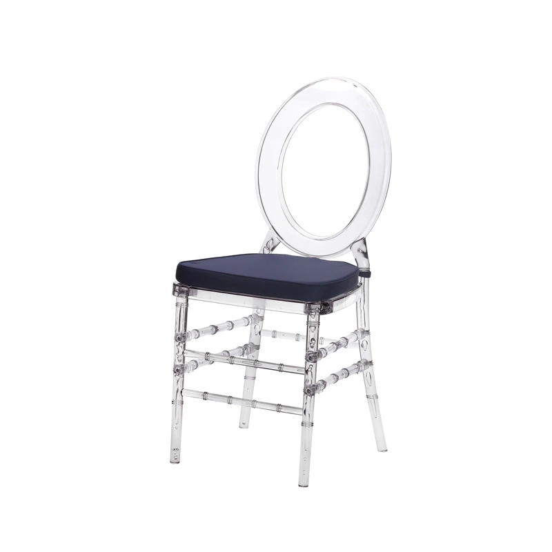 Living Room Decorative Highlights - Clear Crystal Plastic Chairs