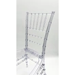Modern Home Essentials Clear Crystal Plastic Chairs