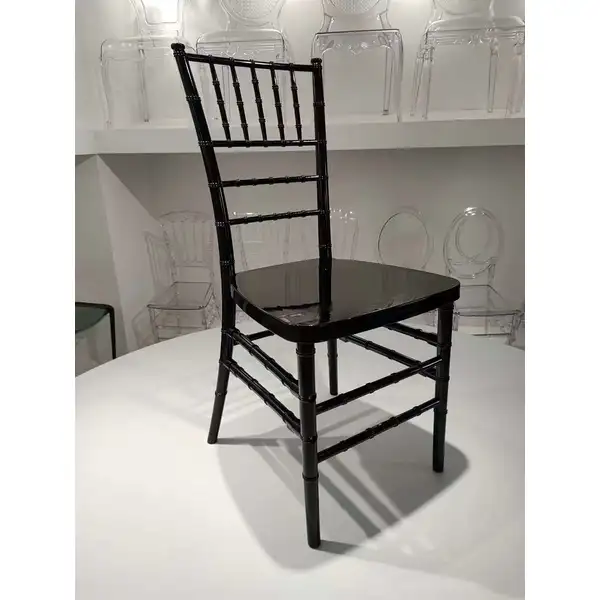 Modern Home Essentials Clear Crystal Plastic Chairs