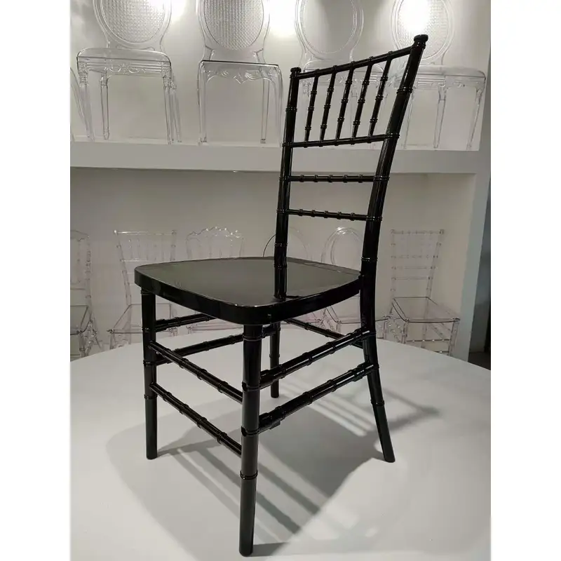 Modern Home Essentials Clear Crystal Plastic Chairs