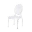 Stylish and eco-friendly plastic crystal chair
