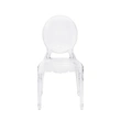 Stylish and eco-friendly plastic crystal chair