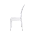 Stylish and eco-friendly plastic crystal chair