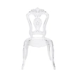 Durable Clear Crystal Plastic Chair